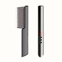 Brosse ionique électrique Portable pour cheveux, peigne de pulvérisation de vapeur à chargement USB, peigne de Massage du cuir chevelu, outil de coiffeur