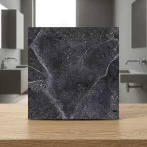 Carreaux de sol en céramique de porcelaine YD Stone, marbre artificiel, 400x400mm, émaillés, pour salle de bain, intérieur - Product Image 4