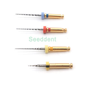 File Endo lime rotanti attivate dal calore per bambini uso pediatrico apparecchiature odontoiatriche/lime rotanti dentali Niti denti per bambini colore argentato - Product Image 1