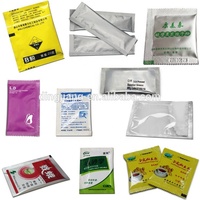 Machine d'emballage verticale automatique pour sachets de levure en poudre, pour applications alimentaires et chimiques, sacs en plastique/papier, à entraînement moteur