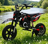Moto électrique tout-terrain pour enfants YT avec effets lumineux et sonores, 200W 24V, 3 vitesses réglables, vitesse maximale de 20 km/h