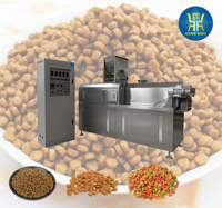 Équipement d'extrusion pour aliments secs pour chiens, ligne de production complète, machines de transformation d'aliments secs pour chats et animaux de compagnie, fabricant certifié CE