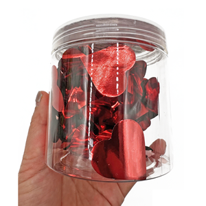 Cannone Spara Coriandoli a Mano con Cuori Neri e Rossi, Lanciatore Girevole di Coriandoli, Coriandoli di Carta Colorati per Feste - Product Image 3