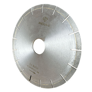 Lame de scie diamantée Jingu 250 mm pour marbre, soudée au laser, qualité industrielle, OEM, <span class=keywords><strong>17</strong></span> TPI, bord de 11 mm, garantie 1 an, coût réduit de 30 % par <span class=keywords><strong>dalle</strong></span> - Product Image 2