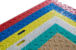 Tapis de protection du sol en HDPE-Robuste, facile à nettoyer et à transporter pour route temporaire, pelouse et chantier de construction, taille/couleur personnalisées - Product Image 2