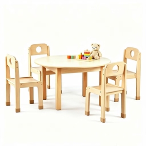 Sedia in Legno Impilabile per Bambini, Arredamento Montessori per Asili, Scuole Materne <span class=keywords><strong>e</strong></span> Aule di Scuola dell'Infanzia - Product Image 3
