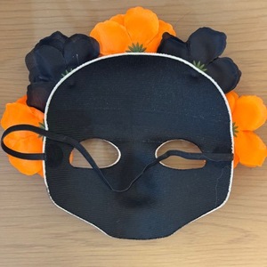 Masque de fête squelette de mariée du Jour des Morts mexicain, masque facial d'Halloween en EVA, masque de mode haut de gamme - Product Image 5