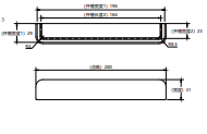 Poignée de tiroir encastrée minimaliste pour armoire haute, luxe léger, haut de gamme, coulissante, invisible, en alliage d'aluminium - Product Image 4