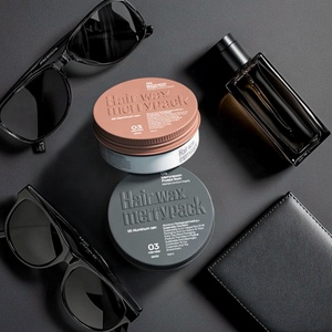 Merrrynewon High-end Pomade Tins Aluminum Cream Jar Black Tin Containers for Hair Wax Clay Beard Oil Container - Product Image 6