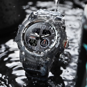 นาฬิกาข้อมือผู้ชายลายพราง SMAEL 8007MC นาฬิกาดิจิตอลกันน้ำ - Product Image 4