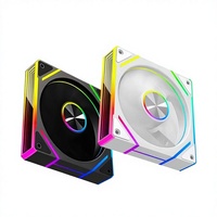 Ventilateur de boîtier PWM pour PC de bureau Prism 9 Pro, 12 cm, refroidissement silencieux 30dBA, roulement fluide, 50000 heures, Mystic Light-Sync ARGB