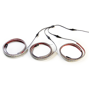 Kit di Illuminazione per Tende da Sole a 3 Strisce Tricolore con <span class=keywords><strong>LED</strong></span> Epistar, Grado di Protezione IP68, Telecomando, Materiale PVC per Tende da Sole a 180-270 Gradi e Uso Paesaggistico - Product Image 2