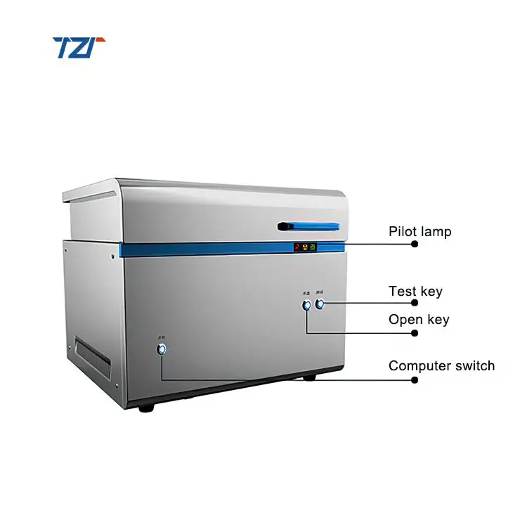 Mikrowellen-Plasma-Atome missions spektrometer Bruker S1 Titan 500 Xrf-Analysator Kohlenstoff-Wasserstoff-Stickstoff-Elementar