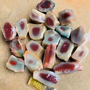 Natural High Quality Qin-zi <strong>Jade</strong> Purple Agate Raw <strong>Stone</strong> Wholesale - Product Image 2