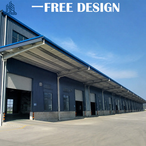 Almacén de Estructura de Acero de 40m de Vano Libre, Prefabricado, de Alta Resistencia, para Logística Industrial - Product Image 1
