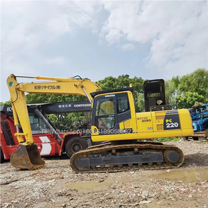 Super Practical Komatsu Pc220-<b>8</b> <b>Excavator</b> 21 <b>Tons</b> 1mÂ³ Bucket Capacity High Quality Second-Hand Unit Featuring Core Engine - Product Image 6
