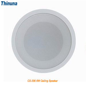Altavoz Compacto de Rango Completo Thinuna CS-306 de 4 Pulgadas, Altavoz de Techo Ultrafino Todo en Uno de 6 W para Sistemas de PA Básicos y Música de Fondo - Product Image 2