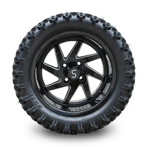 SRGCTW-420 <b>Golf</b> Cart 22x10-14 23x10.5-14 4 Ply Tire and 14 Inch Wheel Assembly - Product Image 4