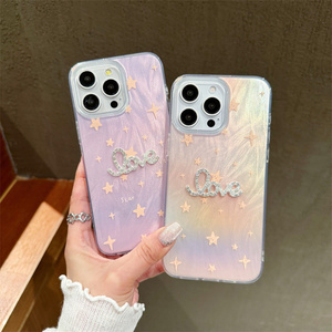 เคสโทรศัพท์มือถือลายดาวห้าแฉกประดับเพชรแฟชั่นสำหรับ iPhone 16 PRO MAX - Product Image 1