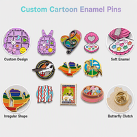 Broches en émail 3D personnalisées OEM, badges métalliques de dessin animé, épingles de revers, broches en émail dur ou souple, anime, musique, monuments, design créatif, cadeau