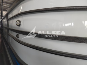 Allsea-barco pontón flotante de nuevo diseño, barco de pontón de aluminio, con certificado CE, Para recreación familiar, yate de lujo - Product Image 5
