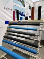 Rouleau en caoutchouc polyuréthane PU personnalisable pour l'impression, la teinture et les applications textiles