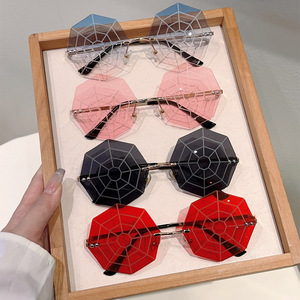 Nuova novità Spider <span class=keywords><strong>Web</strong></span> Frameless <span class=keywords><strong>occhiali</strong></span> da <span class=keywords><strong>sole</strong></span> UV400 protezione divertenti <span class=keywords><strong>occhiali</strong></span> da sera per spettacoli teatrali eventi in Costume - Product Image 5