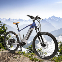 Vente chaude de haute qualité 27.5 pouces 9 vitesses cadre en alliage d'aluminium VTT électrique Lithium prix usine personnalisation