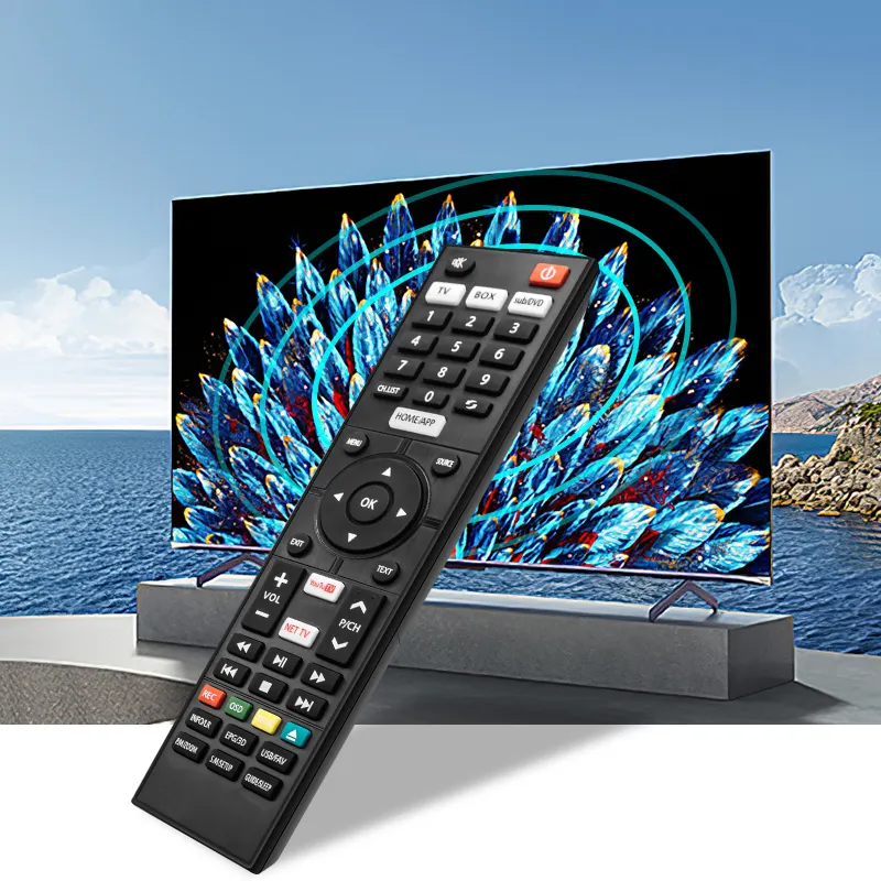 Vente en gros CRC86E Télécommande d'apprentissage IR Télécommande universelle intelligente Compatible avec les décodeurs TV BOX TV stick Android