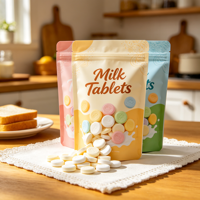 Nouveautés : Sachets Doypack Polyvalents et Élégants en Mylar avec Logo Personnalisé et Fermeture Zip Refermable pour Emballage Alimentaire