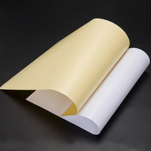 Papel Offset Sin Madera, Papel con Reverso Amarillo, Papel Autoadhesivo de Vinilo para Etiquetas de Embalaje - Product Image 2