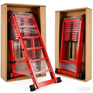 <span class=keywords><strong>Escalier</strong></span> de grenier télescopique rétractable électrique automatique en alliage d'aluminium, ascenseur dissimulé, sûr pour toute la famille - Product Image 3