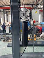 Lève-voitures hydraulique robuste à quatre poteaux pour 3 niveaux avec garantie de 18 mois pour le stockage vertical de véhicules sur 3 niveaux