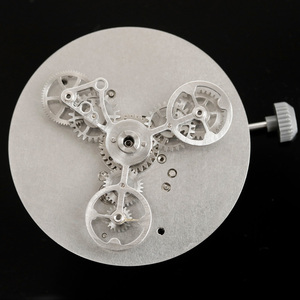 Modify Japan Movement 8215 Wandering Hours Function Personalise Customized Rotating Mini Rotor Wrist <b>Watch</b> Movement Part Factory - Product Image 1