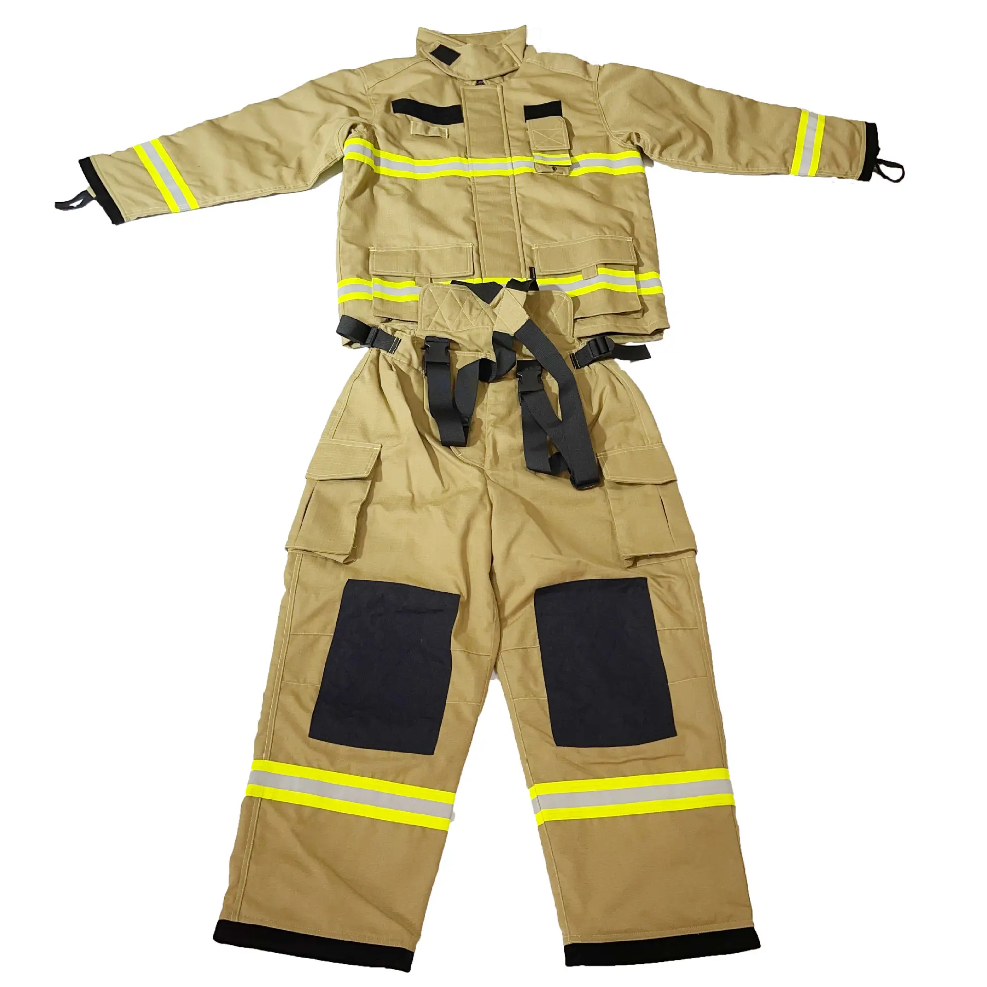 Nomex Turnout gear Fire Fighting Fireman Uniform Firefighter suit with EN469 and NFPA1971 Standards