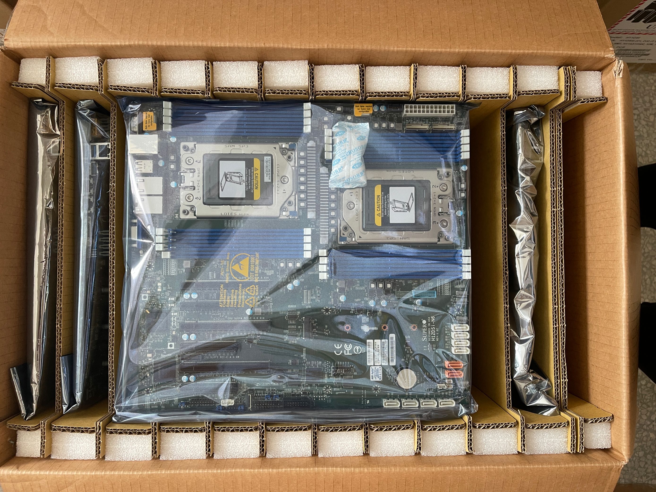 мёяu ページ　SCO-72/DH Supermicro H12DSI-N6 Motherboard - Dual AMD EPYC 7003/7002