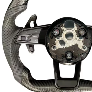 Volante de Fibra de Carbono Personalizado para <span class=keywords><strong>Audi</strong></span> <span class=keywords><strong>RS</strong></span> <span class=keywords><strong>A1</strong></span> A3 A4L A5 A6L Q3 Q5 Q7 A7 Q2 Q3 S4 S5 S7 8V B8 C7 2007-2021 - Product Image 3