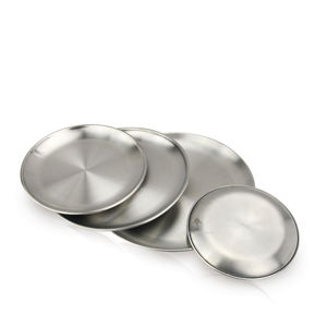 Bandeja de velas doradas de estilo moderno para cubiertos de cena y bandejas de galletas Plato De <span class=keywords><strong>Sitio</strong></span> de Metal pulido para el hogar y fiestas - Product Image 4