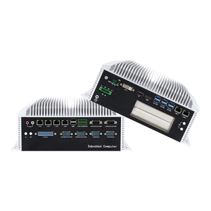 산업용 임베디드 컴퓨터 B85/B365 Linux/Window 시스템 알루미늄 합금 팬리스 산업 제어 미니 박스 PC - Product Image 5