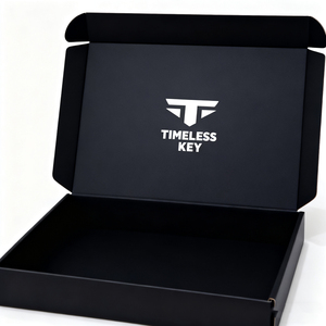 Chất lượng cao tùy chỉnh sang trọng Kraft tông xi lanh từ sóng vận chuyển đồ trang sức bao bì giấy Hộp quà tặng với logo của bạn - Product Image 2