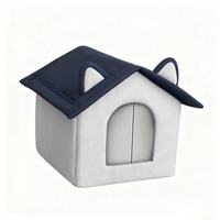 Maison pour animaux de compagnie luxueuse et moderne, chaude en hiver, étanche, avec tissu Oxford pour toutes les saisons