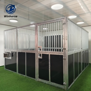 Paneles Prefabricados Modernos para Establos de <span class=keywords><strong>Caballos</strong></span>, Modulares, Hechos a Medida, con Estructura Galvanizada por Inmersión en Caliente para Instalaciones Ecuestres - Product Image 5