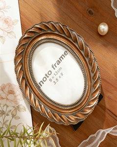 Cadres <span class=keywords><strong>photo</strong></span> vintage en résine écologique, style baroque doré, couleur personnalisée, ornés, pour décoration intérieure, accessoires de photographie, cadeaux, <span class=keywords><strong>galerie</strong></span> <span class=keywords><strong>photo</strong></span> - Product Image 5