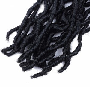Extensiones de Cabello Sintético de Fibra de Baja Temperatura, Estilo Gypsy Crochet, Suaves y Largas, Tipo Goddess Faux Locs, con Soporte para Marca Privada, Venta al por Mayor - Product Image 6