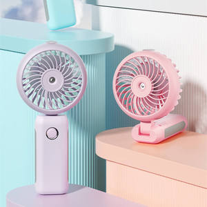 Ventilateur de pulvérisation portable pliable de bureau à batterie ultra-longue durée, refroidi par eau, rechargeable par USB, idéal pour l'extérieur - Grande Vente - Product Image 6