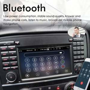 Radio de Coche con Voz AI Android 13, Navegación GPS 2Din para Benz W251 R280 R300 R320 R350 R500, Reproductor Multimedia CarPlay Estéreo con Reproductor de Video - Product Image 2