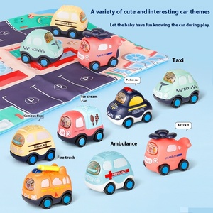 Modelo de coche de avión de inercia para niños Unisex, juguetes de fricción extraíbles de plástico al por mayor, vehículos resistentes a caídas, regalo perfecto para - Product Image 2