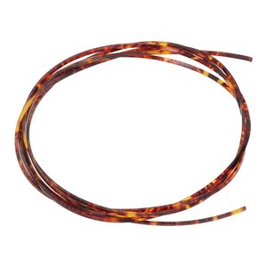 Bandes décoratives en celluloïd pour guitare acoustique et classique, 2 pièces, 1700x2x1.5mm, rouge magnétique - Product Image 2