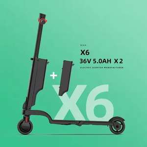 Le JLM X6 <span class=keywords><strong>a</strong></span> <span class=keywords><strong>une</strong></span> autonomie de 20 kilomètres et est fabriqué en alliage d'aluminium. C'est <span class=keywords><strong>une</strong></span> <span class=keywords><strong>trottinette</strong></span> électrique pliable à deux roues - Product Image 3