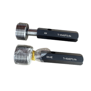 OEM индивидуальный Tr контрольный Калибр 3 головки Tr40 * 9(P3) 8e трапециевидная вилка калибра резьбовой калибр с сертификатом - Product Image 1